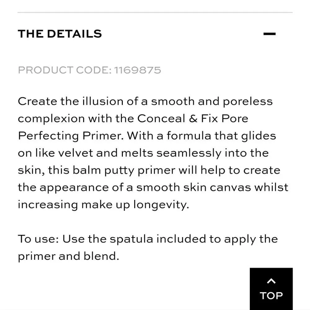 Revolution‎ Beauty Conceal & Fix Pore Perfecting Primer